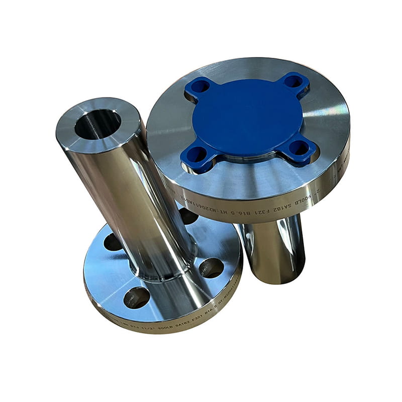 Długa spawana szyja stal nierdzewna obróbka polerowania