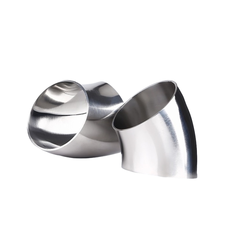 Cienka ściana spoiny ze stali nierdzewnej 45 ° Krótki promień zakręty rurki