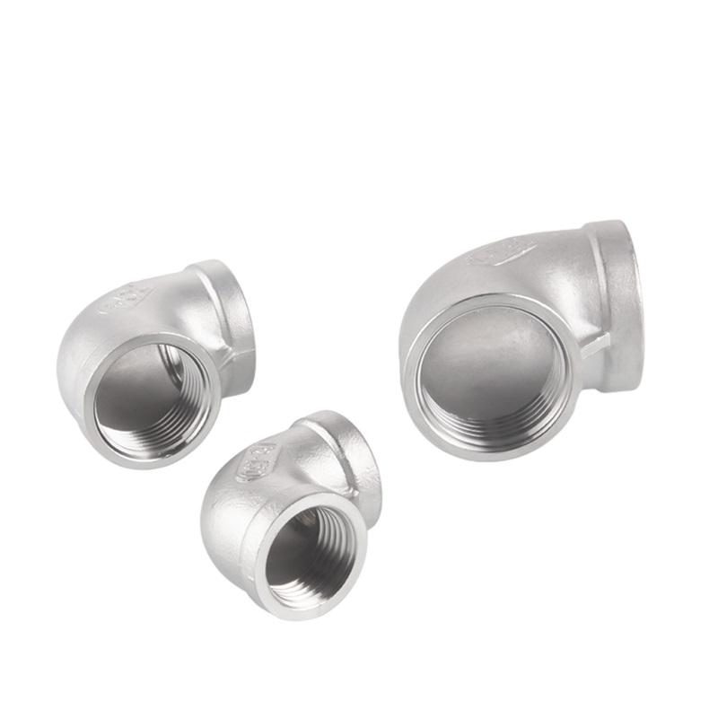 150# SS Connector złącza gwintowana ulica 90 °