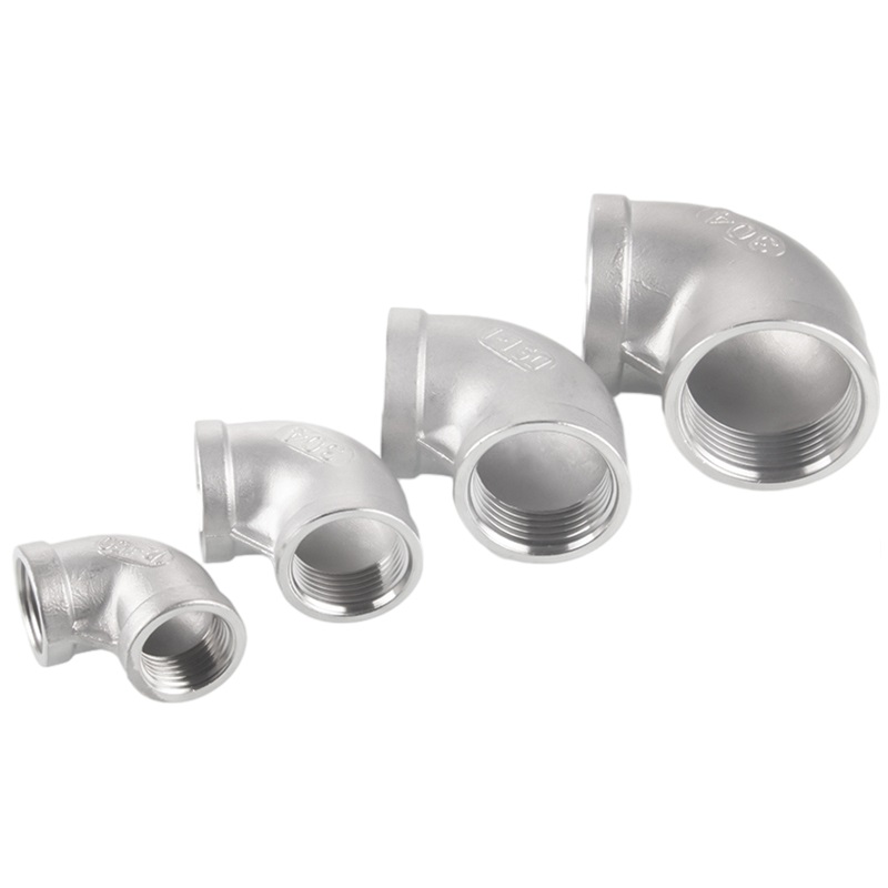 150# SS Connector złącza gwintowana ulica 90 °