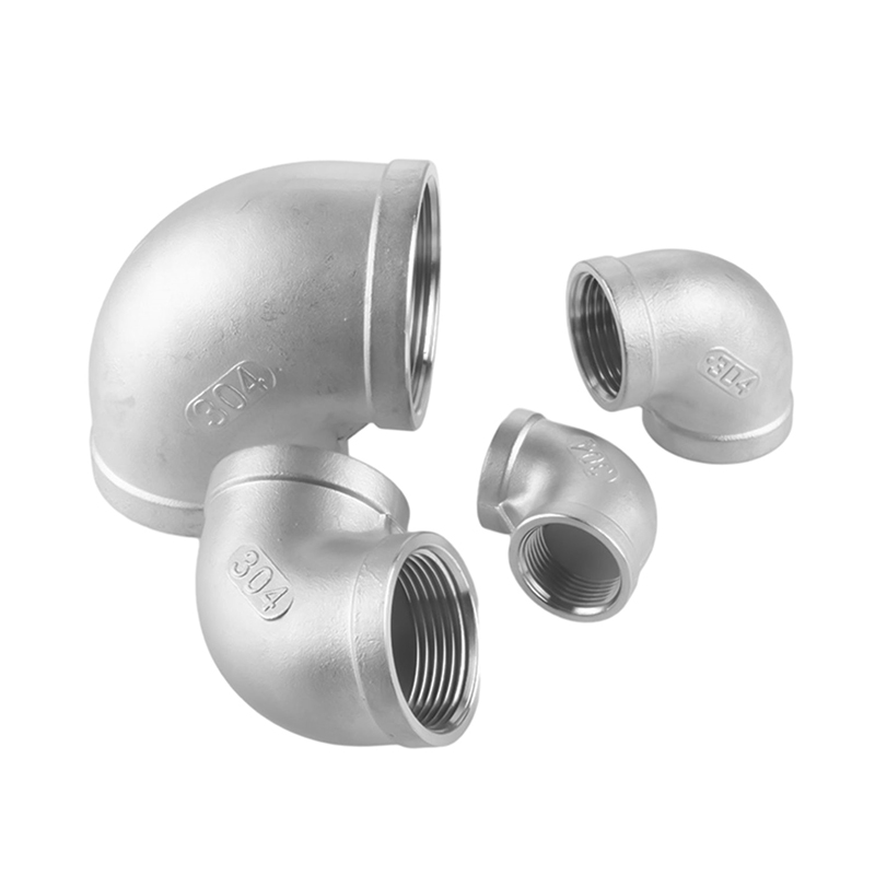 150# SS Connector złącza gwintowana ulica 90 °